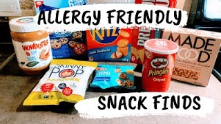 SNACK IDEAS FOR KIDS THAT ARE PEANUT, TREE NUT, DAIRY AND EGG FREE!