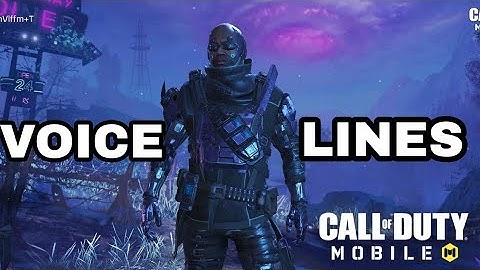 "PROPHET" Voice Lines #33 Cod Mobile #codmvoicelines #codm CODM