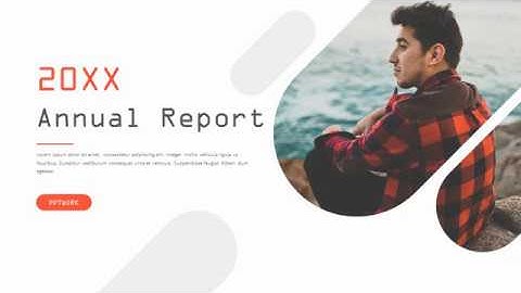 creative annual report PowerPoint Presentations templates