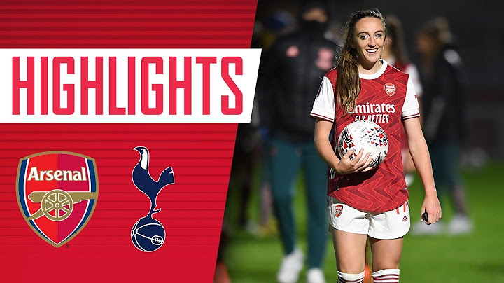 ARSENAL WOMEN WIN THE NORTH LONDON DERBY! | Arsenal 4-0 Tottenham | Highlights