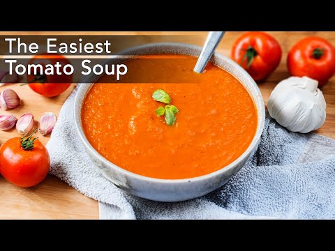 Easy Tomato Soup - Hungry Healthy Happy