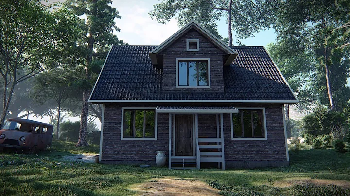 Lumion Cinematic animation  | Cabin in the woods | The Walk#1