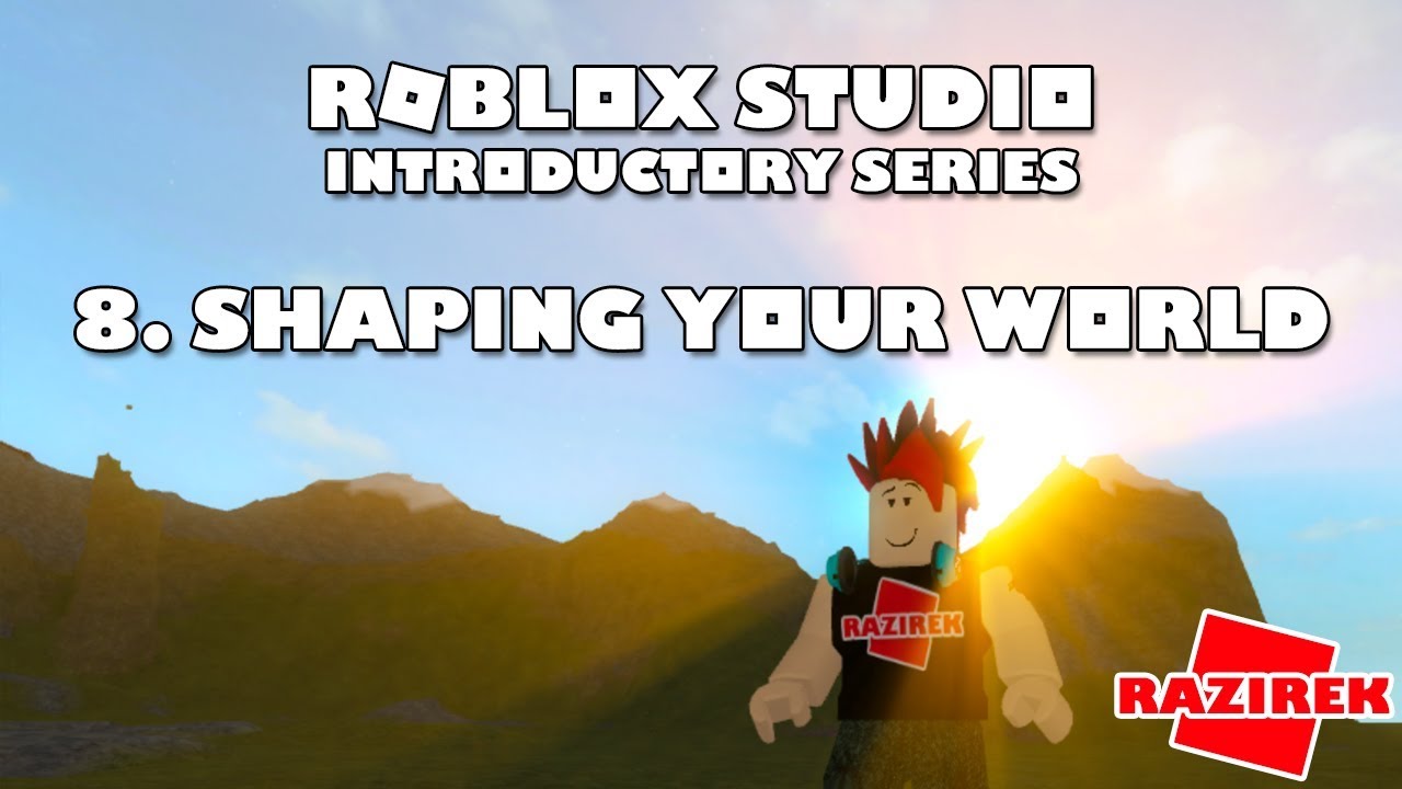 Roblox Studio Introductory Series Tutorials Shaping Your World Youtube - voxel engine in 4k roblox