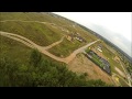 FPV flight over the forest