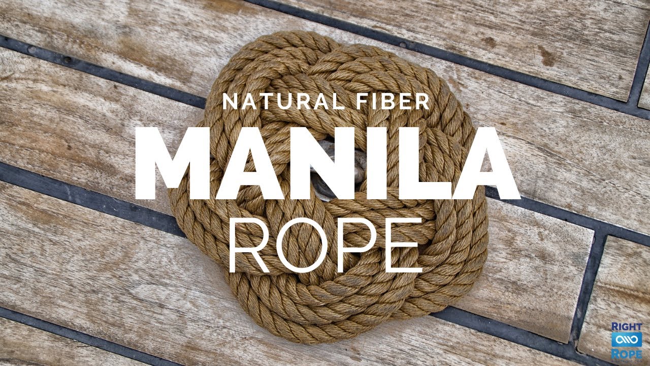 What is Natural Fiber Manila Rope?, Nautical Rope