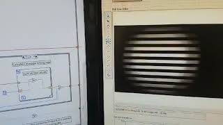 Camera rolling rate measurement using LabVIEW