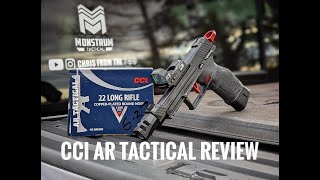 CCI AR Tactical Ammo Review