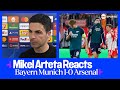 "GUTTED DRESSING ROOM" 😢 | Mikel Arteta | Bayern Munich 1-0 Arsenal | UEFA Champions League