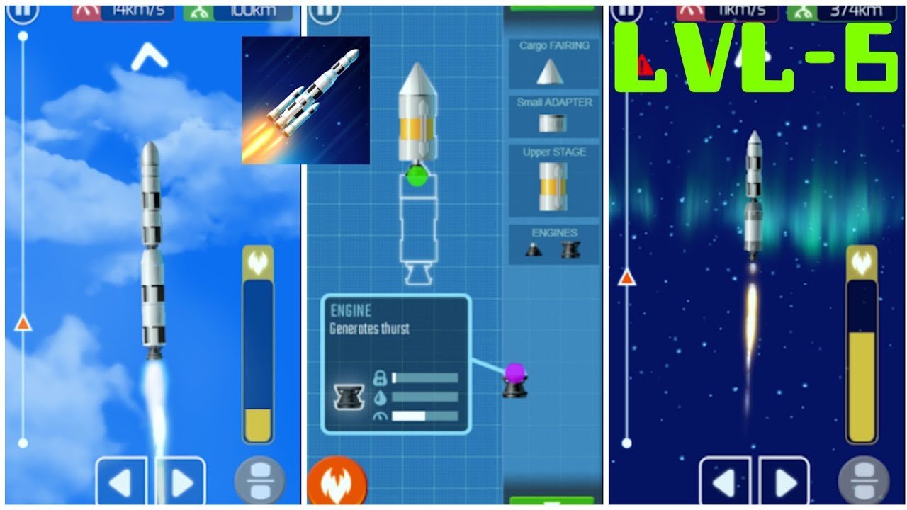 Rocket Craft | All Levels - 6 Gameplay Walkthrough [ Android | iOS ] #2 ...