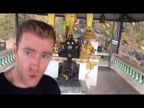 Exploring Temples in Tha Muang | Thailand Travel Vlog 6