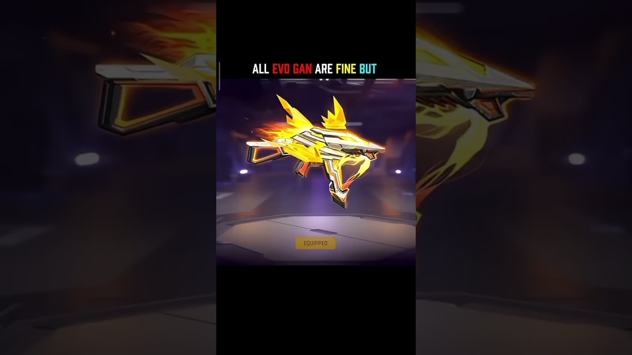evo gun skin free fire max 