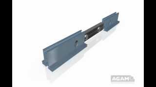 AGAM Push Button In-Line Connector with Extrusion FH452