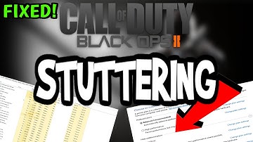 Fix Black Ops 2 FPS Drops & Stutters (100% FIX)