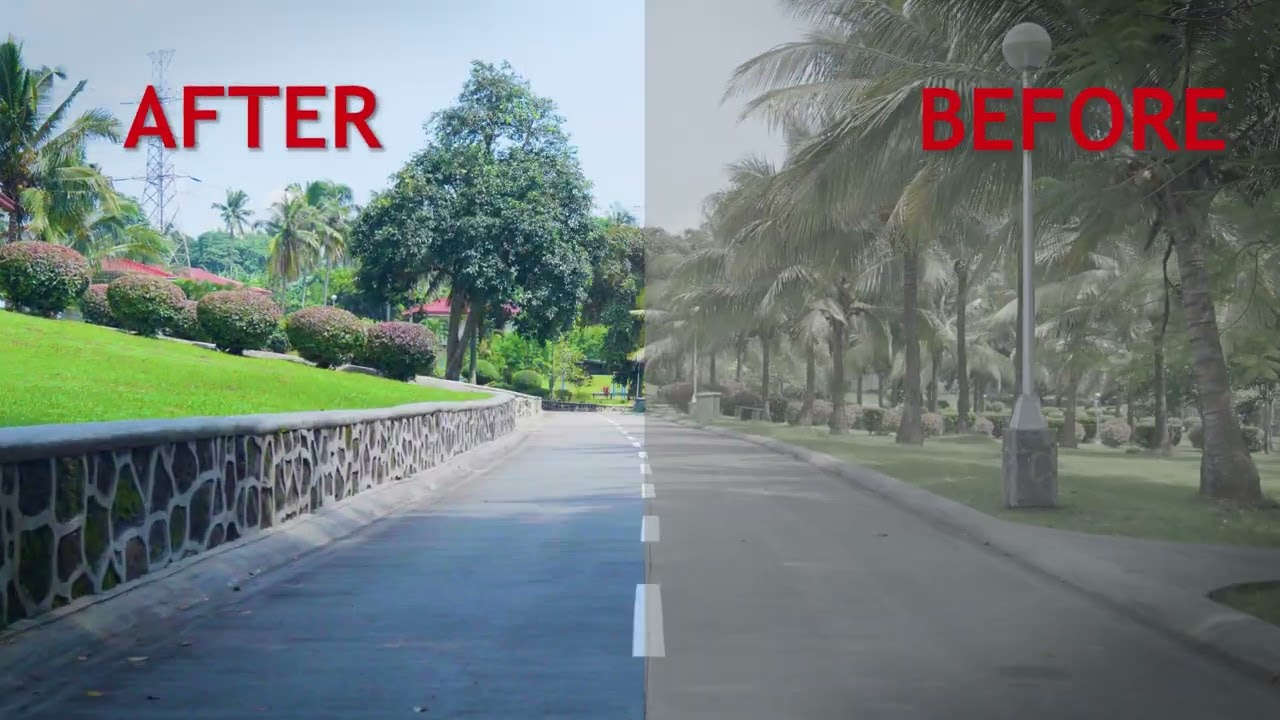 Color grading Before & After