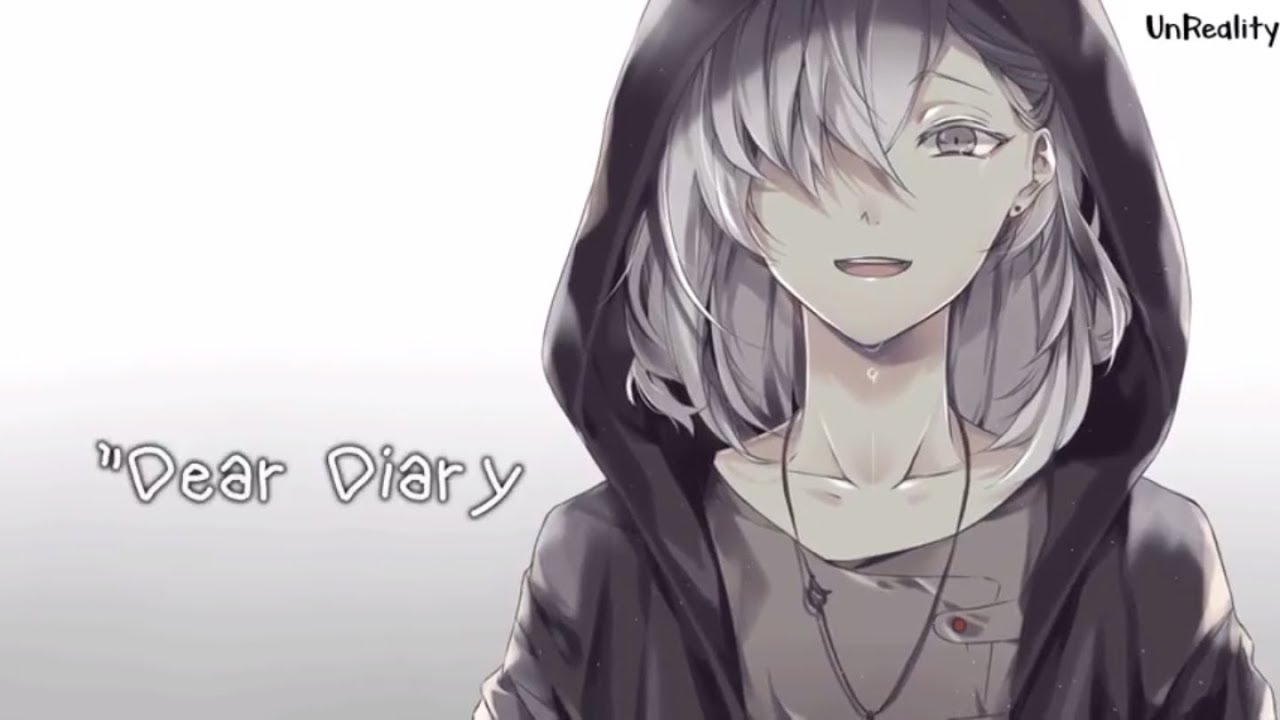 Nightcore  Dear Diary Part 1  Anorexia Song  Animated