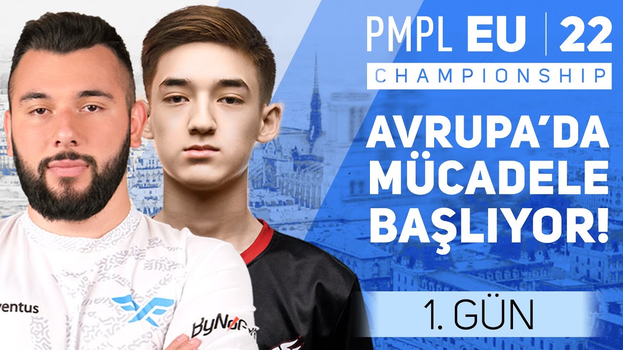 [TR] 2022 PMPL European Championship 1.Gün | Güz |#PMPLEUCHAMP @PUBG MOBILE Espor Türkiye