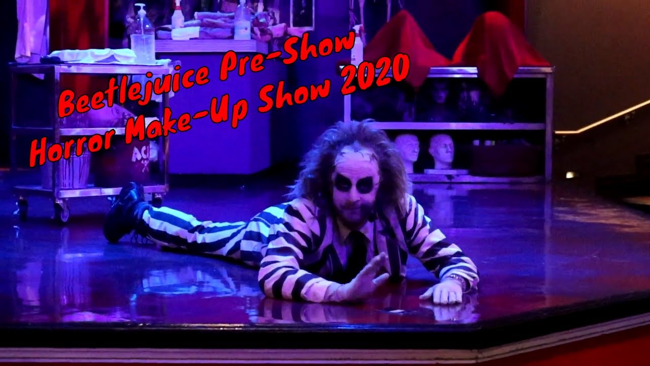 Beetlejuice PreShow at Universal Studios Florida | Horror MakeUp Show 2020 | HHN Tribute Store Icon