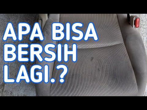 Video: 3 Cara Membersihkan Jok Mobil dari Kain