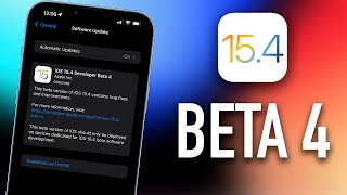 iOS 15.4 beta 4 - Rendimiento al Máximo! Cerca de la Beta Final!