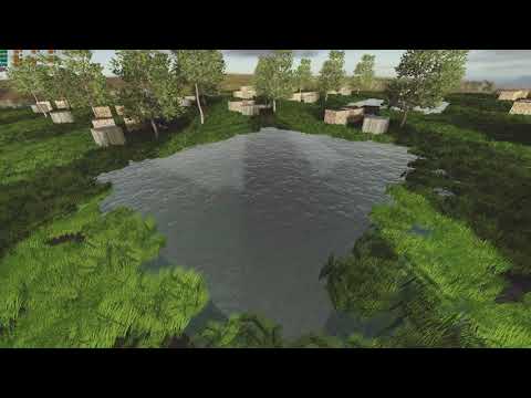 Vegetation Scene in