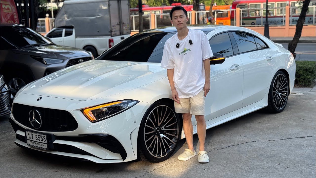🚘MERCEDES BENZ CLS53 AMG 4MATIC+ FACELIFT W253 2022 สีขาว ตัวท้อป✅ราคา3,099,000 บาท🛣️ไมล์ 30,000 กม.