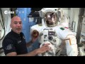 Luca Parmitano's spacesuit