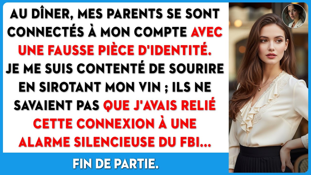 Au dîner, mes parents ont utilisé ma fausse signature pour vider toutes mes économies.