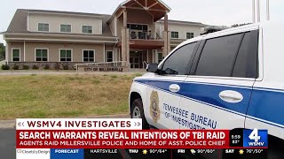 Search warrants reveal intentions of TBI raid
