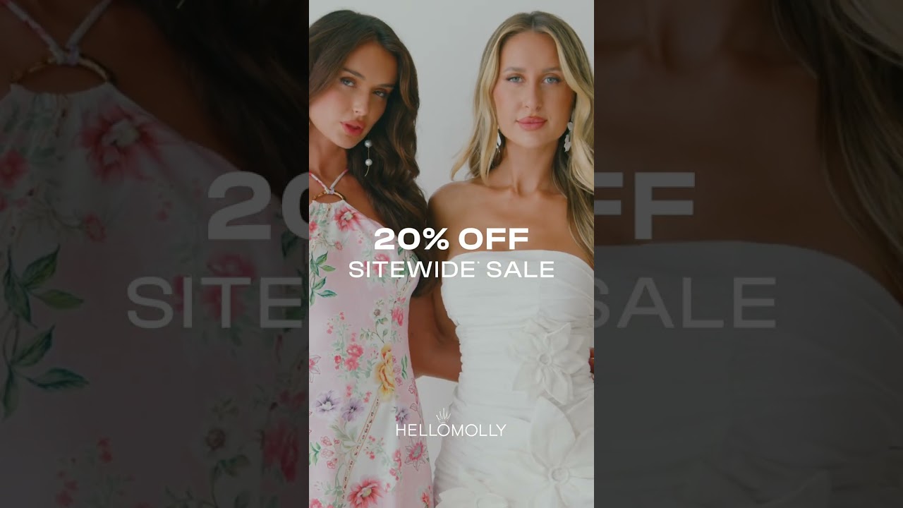 20% OFF SITEWIDE* SALE | Hello Molly