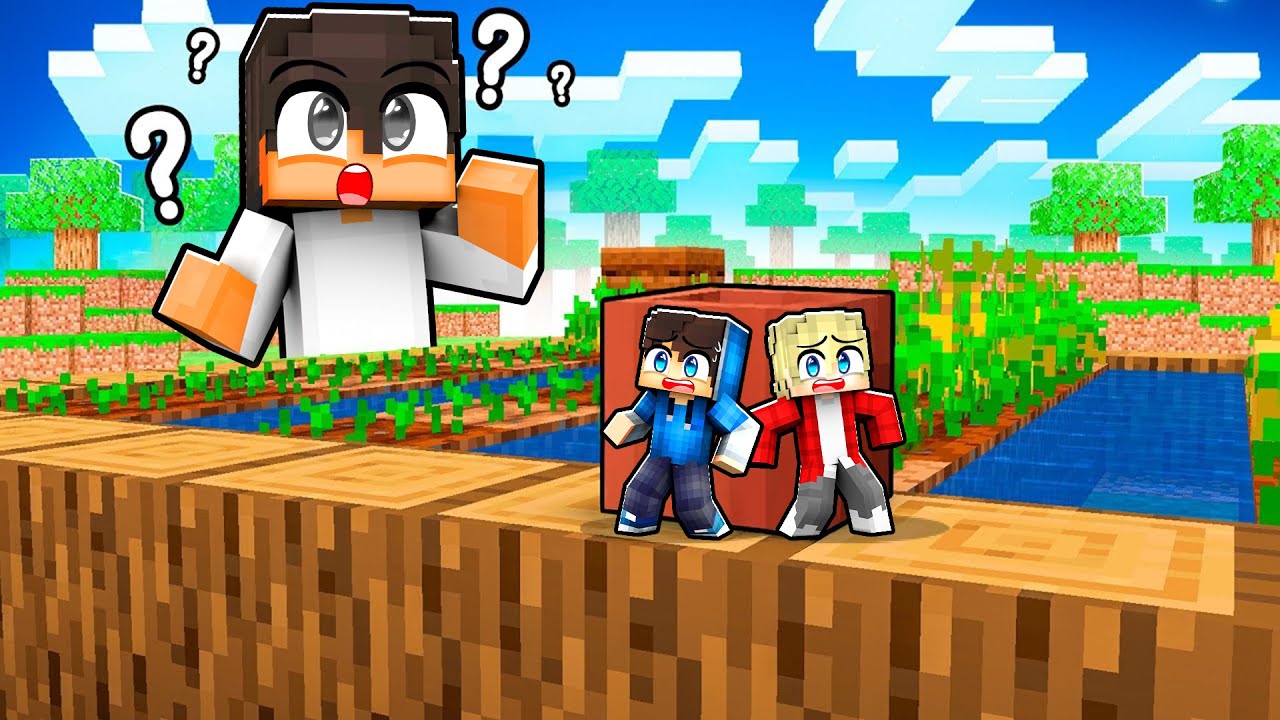 98% TAJNÁ SCHOVKA PŘED KAMARÁDAMA v Minecraftu!