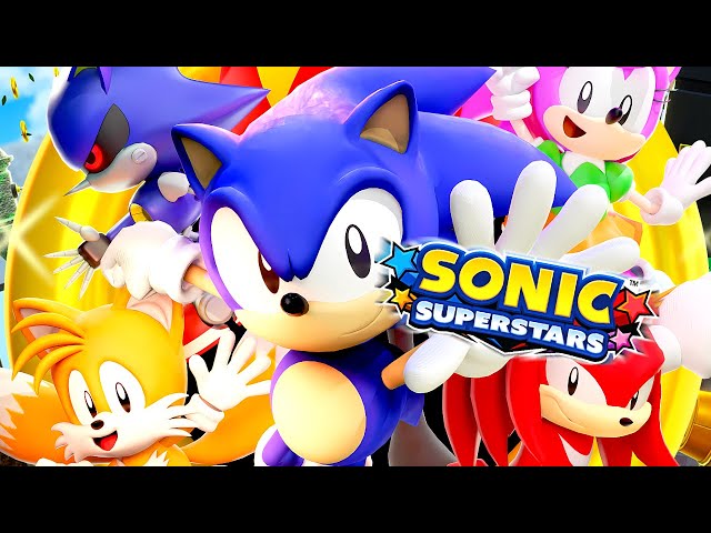 GameStop - Sonic Superstars out now!🎉 You've never played a classic Sonic  like THIS before! 🔵 Classic 2D Sonic high-speed action 🎮 Local 4 player  co-op 🏆 Battle Mode & more! Pick