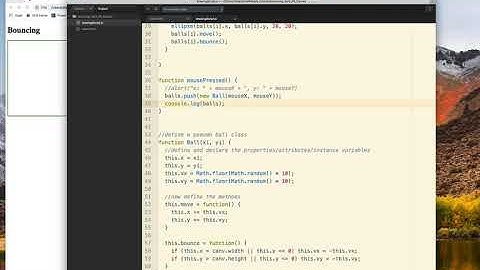 Balls CanvasP5.js Mouse Add and Button Delete