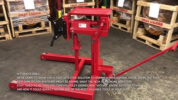 Foley Engines Hytork Engine Rotator Stand