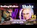 SF6⚡EndingWalker (Ryu) vs Shakz (#6 Ranked Cammy)⚡High Level Gameplay