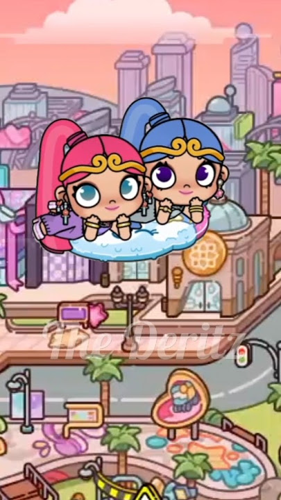 Shimmer and Shine Dance Trend!🧞 #avatarworld #avatarworldsecrets