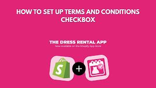 How to Setup Terms and Conditions Checkbox