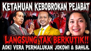 SAVAGE! AOKI VERA HUMILIATES JOKOWI AND BAHLIL, CORRUPTION EXPOSED!!