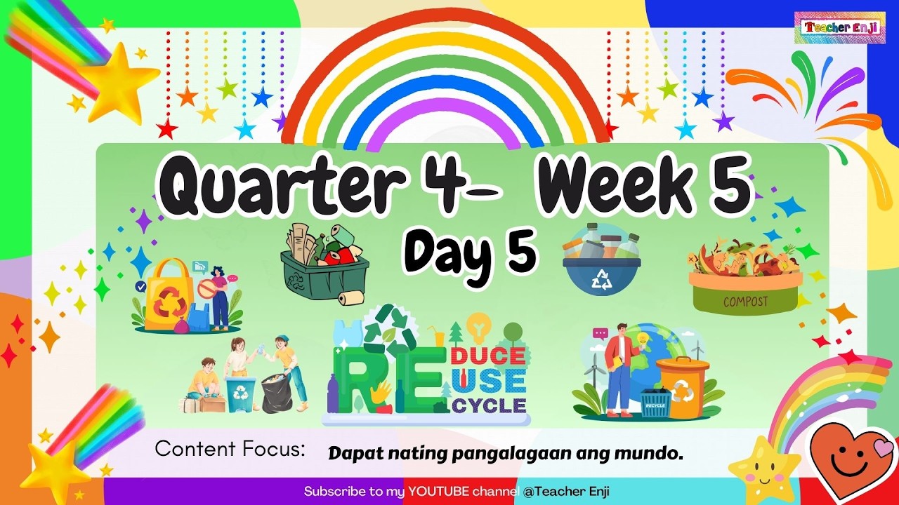 Quarter 4 Week 5 Day 5 Kinder Lesson Matatag Curriculum