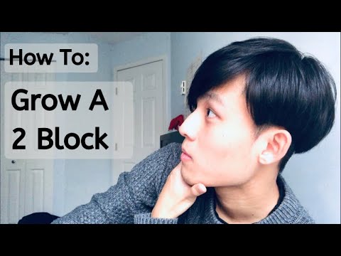 two block haircut  how should you grow it out