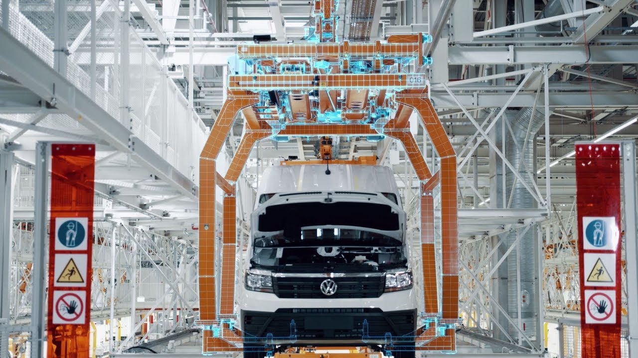 systems biology Siemens conveyor systems for VW CRAFTER Poland