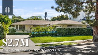SOLD | Charming Single-Story in Beverlywood  |  9342 Airdrome St