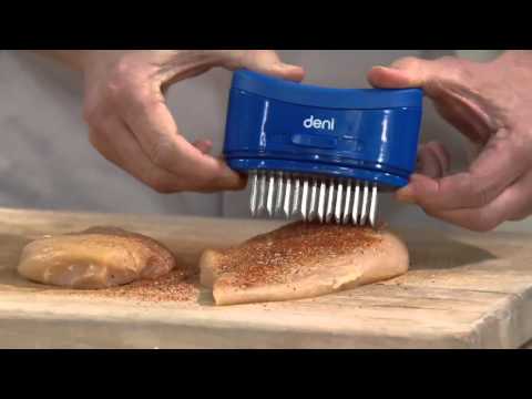 Deni 49 Stainless Steel Blade Meat Tenderizer ,Teal