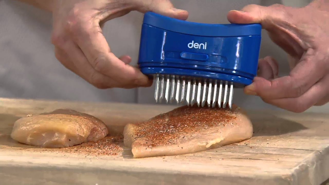 Deni 45 Stainless Steel Blade Meat Tenderizer on QVC - YouTube