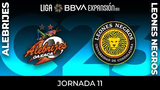 Emocionante Segunda Mitad! | Resumen - Alebrijes vs Leones Negros | Jornada  11 - Clausura 2023 - YouTube