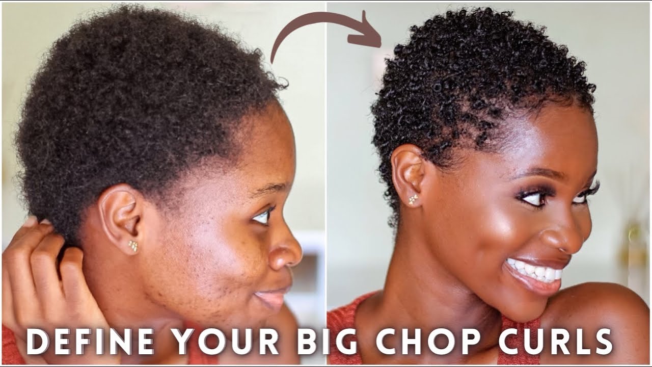 Super Defined Finger coils on SHORT 4C natural hair | How to STYLE your ...