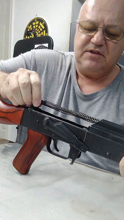 AK 47 disassemble the weapon in less than 1 minute