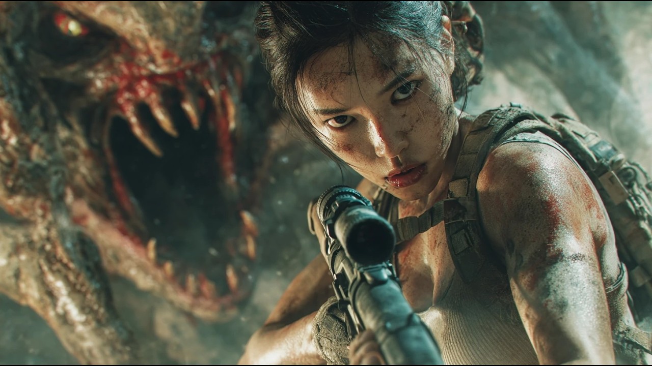 Жуткий монстр-триллер: Наёмники в недрах Земли разорваны древними инопланетными тварями