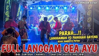 LAGU JARANAN WISO TRESNO GEA AYU TERBARU FULL LANGGAM ROGO SAMBOYO PUTRO SHAFIRA AUDIO