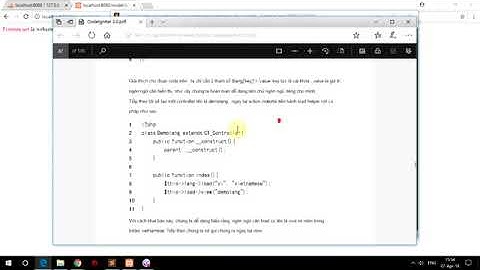 Bài 15 : Tìm Hiểu Helper Language Trong Codeigniter