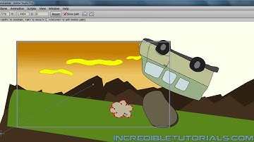 Steve and the Alien: Lesson 6-6: Animating the Tumbling Van